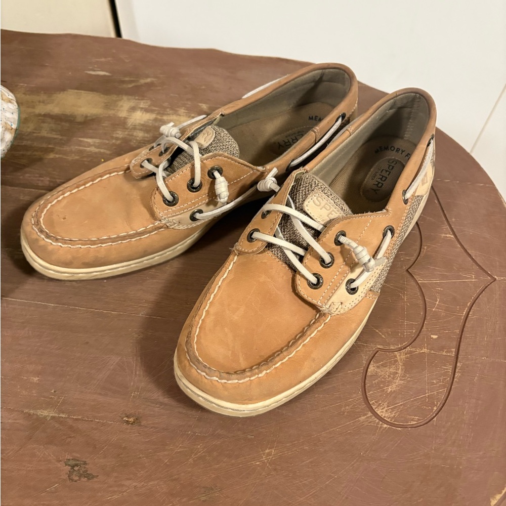Sperry Women's Light Brown Boat Shoes